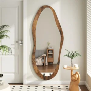 Large Mirrors with Wood Framed