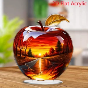 Clear Apple Collectible