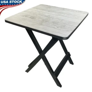 Adjustable Height Portable Folding Camp Side Table