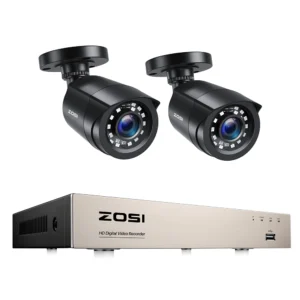 ZOSI 8CH 1080P CCTV System Outdoor 5MP Lite Video DVR