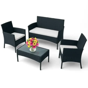 4-Piece Outdoor Patio Furniture Set